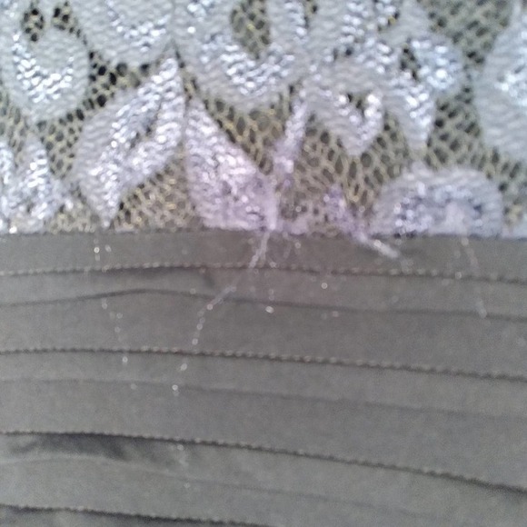 Lord and Taylor Jax Lace Panel Tiered Dress Size 12 - Picture 13 of 15